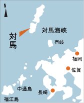 日本の島再発見_長崎県_対馬島_地図