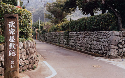 日本の島再発見_鹿児島県_甑島_武家屋敷跡