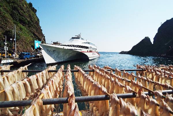 韓国　鬱陵島