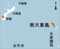 日本の島再発見_沖縄県_大東諸島_南大東島_地図