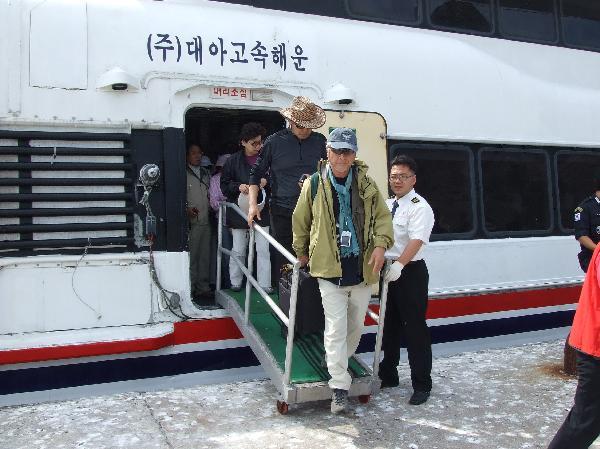 地球の島めぐり_韓国_鬱陵島_独島に上陸