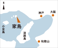 日本の島再発見_兵庫県_家島群島_家島_地図
