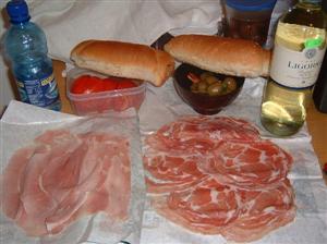 イタリア共和国　ファヴィニャーナ島の料理