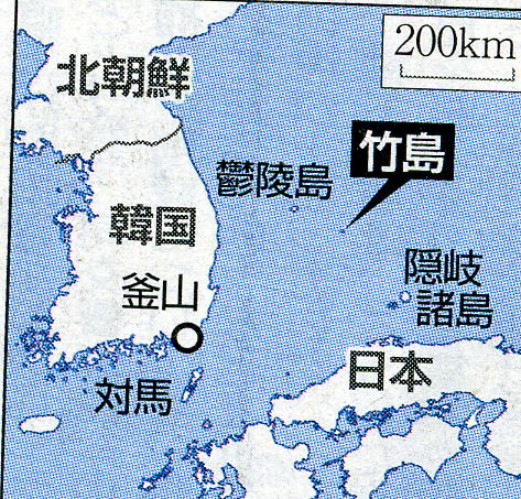 地球の島めぐり_韓国_鬱陵島_地図