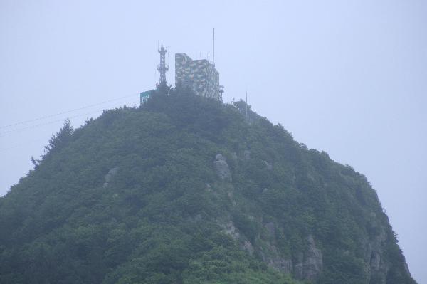 地球の島めぐり_韓国_鬱陵島_ホテルの部屋からの眺望