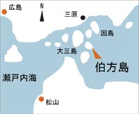 日本の島再発見_愛媛県_越智諸島_伯方島_地図
