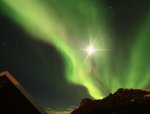 ノルウェイ　ロフォーテン諸島_オーロラ写真