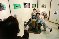 ガラパゴス写真展　会場風景